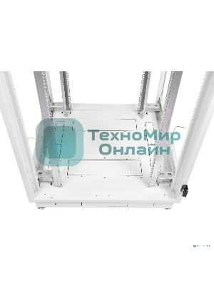 Шкаф коммутационный ЦМО ШТК-М-42.8.10-3ААА 42U 800x1000 мм пер. дв. металл задн. дв. стал. лист 2 бок. пан. 500 кг серый