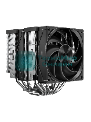 Кулер для процессора PCCooler RZ620 BK (260W, 4-pin PWM, 157.5мм, Al/Cu, 6x6мм, 1x120мм, 86.73CFM, 32dBA, 2200RPM, S: 1851/1700/1200/115X, AM5/AM4, черный)