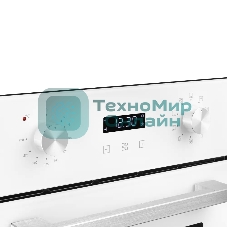 Духовой шкаф электрический Monsher MOE 4592 Blanc ширина 45 см, High-Tech, 50 л, гидролизная очистка, 9 режимов, белый