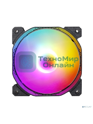 Вентилятор для корпуса Aerocool/Formula Cosmic 12BK ARPW ARGb черный, 120 мм, 1500 об/мин, 26.8 дБ, 4 pin