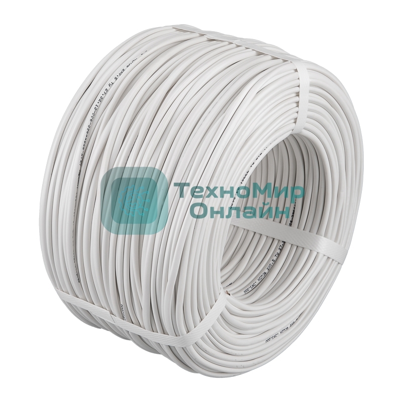 Кабель сигнальный КСПЭВ Rexant 2х0,5мм ССА, бухта 200 м