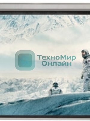 Экран Cinema S'OK 16:9 107' настенно-потолочный, на раме, 236x133см, рама черный бархат, полотно белый ПВХ