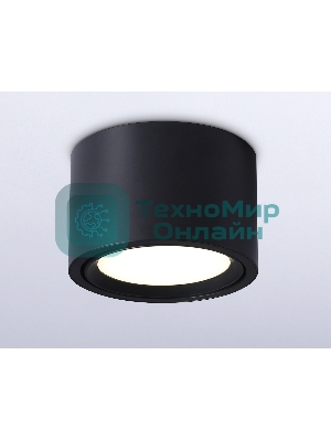 Светильник накладной TN6808 BK черный GX53 D100*65