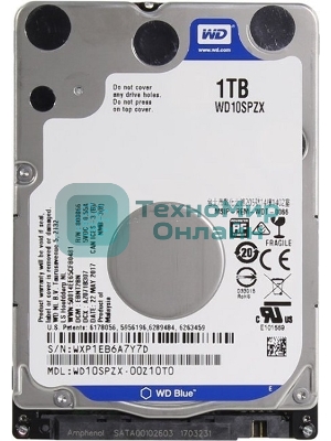 Жесткий диск Western Digital Blue WD10SPZX 1ТБ 2,5