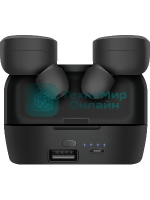 Наушники TWS Defender Twins 639 черный, внутриканальные, Bluetooth, до 4 ч