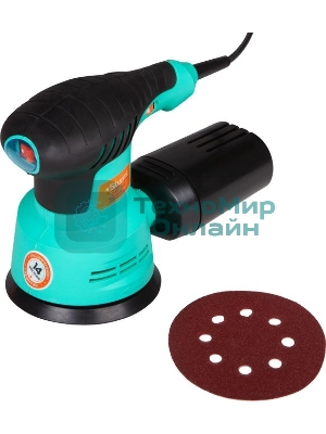 Эксцентриковая шлифовальная машина Sturm OS8135R Эксцентриковая шлифмашина Sturm, 350Вт, d 125мм, рег обор. 5000-12000об/мин, ПЫЛЕСБОР OS8135R