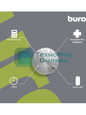 Батарея Buro Lithium CR2025 (1шт) блистер, 3 В