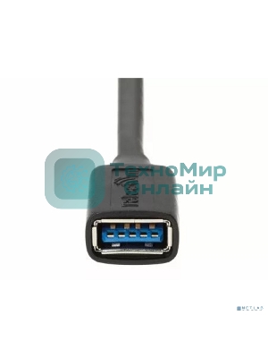 Кабель удлинительный USB3.0 Am-Af 3m Telecom черный (TUS708-3M)