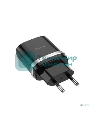 Сетевое зарядное устройство QC 3.0 HOCO HC-16255 C12Q 1 USB Выход: 5V_9V_12V, 18W черный