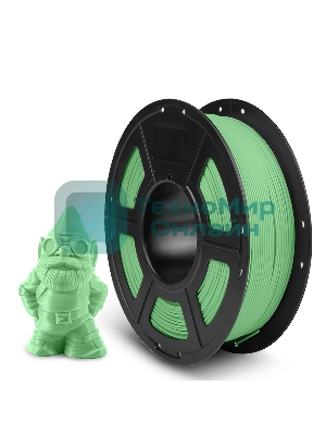 Филамент NVPRINT PLA Meta Apple Green для 3D печати диаметр 1.75мм  длина 330 метров  масса 1 кг