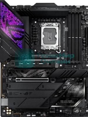 Материнская плата ASUS ROG STRIX Z890-E GAMING WIFI, LGA 1851, Intel Z890, 4xDDR5, 4xSATA, 7xM.2, 1xPCIe 5.0 x16, 1xPCIe 4.0 x16, 1xHDMI, 1xDP, 2xUSB-C Thunderbolt 4, 7xUSB-A 3.2 Gen 2, 3xUSB-A 3.2 Gen 1, 2xUSB-C 3.2 Gen 2x2, 1x 5Gb LAN, 2x3.5 мм, 7.1, ATX