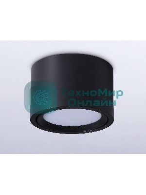 Светильник накладной TN6808 BK черный GX53 D100*65