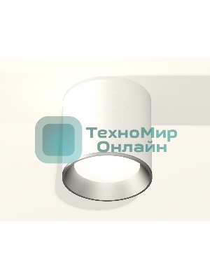 Светильник Ambrella Light XS6301004 SWH/PSL белый песок/серебро полированное MR16 GU5.3 (C6301, N6104)