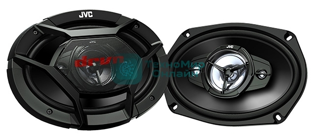 Колонки автомобильные JVC CS-DR6940 550Вт 86дБ 4Ом 15x23см (6x9дюйм) (ком.:2кол.) коаксиальные четырехполосные