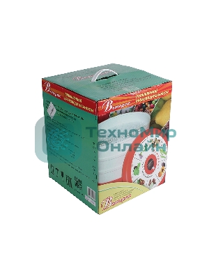 Сушилка для овощей и фруктов Великие реки Ветерок-5, 5 поддонов, цветная упаковка