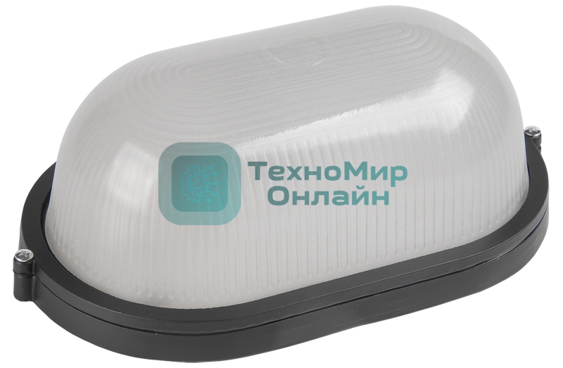 Светильник Iek LNPP0-1401-1-060-K02  НПП1401 черный/овал 60Вт IP54  ИЭК
