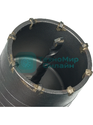 Коронка по бетону, М22 х 68 мм, SDS PLUS, в сборе