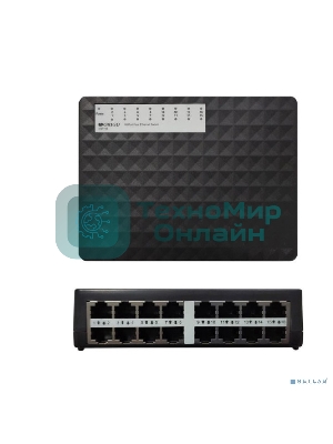 Коммутатор неуправляемый 16-портовый ORIGO OS1116/A1A 10/100 Мбит/с