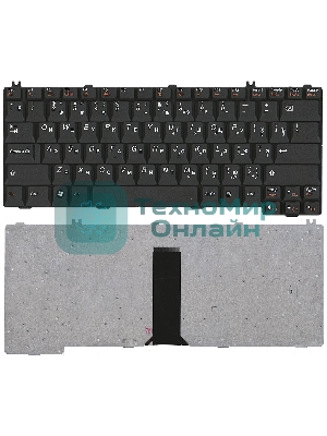 Клавиатура для ноутбука Lenovo Ideapad 3000 C100 C200 N100 N200 N220 N440 N500 V100 V200 Y500 черная