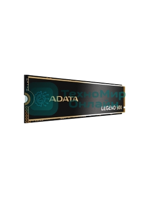 Накопитель SSD ADATA LEGEND 900, 512Gb, PCIe 4.0 x4, M.2 2280, NVMe, R/W 6200/2300, с радиатором