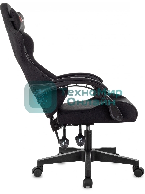 Кресло Zombie Void черный, экокожа, 120 кг, механизм качания