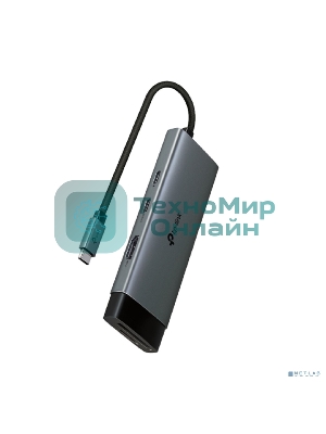 Разветвитель USB-C TP-Link UH7020C 2порт. серый