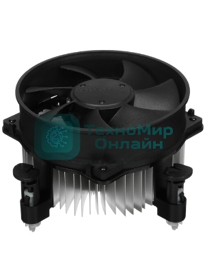 Кулер для процессора DEEPCOOL ALTA 9 PWM 1700 черный, 92 мм, алюминий, 2200 об/мин, 31.8 дБ, 4 pin, 65 Вт, 69 мм