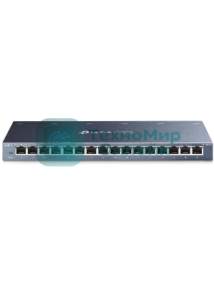 Коммутатор TP-Link TL-SG116 16-портовый гигабитный настольный коммутатор