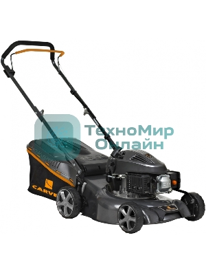 Газонокосилка CARVER LMG-2042HM бенз., 2 кВт, шир.42см колеса 6''/7'' травосб. 45л мульчиров.