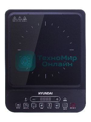 Плита настольная электрическая Hyundai HYC-0101 черный эмаль (настольная)
