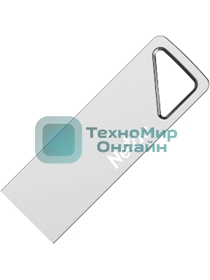 Флешка USB Netac U326 (NT03U326N-064G-20PN), 64Gb, USB 2.0, R/W 50/15, серебристый