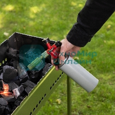 Горелка Matrix профессиональная на газовый баллон пьезоподжиг металл. корпус