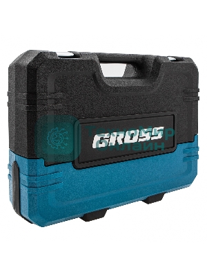 Набор инструментов Gross 76 предметов, 120 зубьев, CrV1/4, 1/2