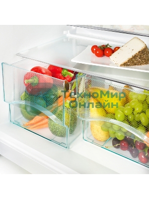 Холодильник Liebherr CUele 2331-26 001 серебристый двухкамерный 156/53л морозилка снизу