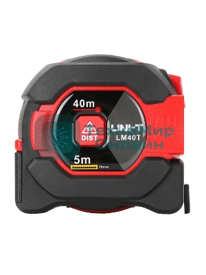 Рулетка 5 м с лазерным дальномером UNI-T LM60T до 60 метров
