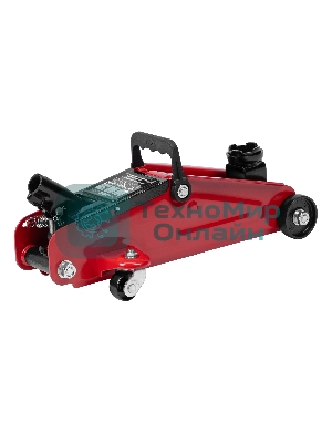 Домкрат гидравлический подкатной MTX 2 т, 140-340 мм, в пласт. кейсе