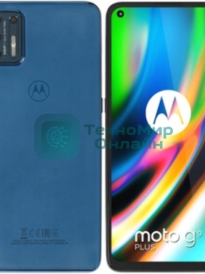 Дисплей для Motorola G9 Plus черный