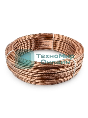 Акустический кабель Cablexpert CC-TC2x1,0-20M, прозрачный, 20 м, бухта