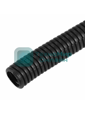 Трубa автомобильная гофрированная ПП Rexant Ø6,8 мм, разрезная, бухта 5 м/уп.