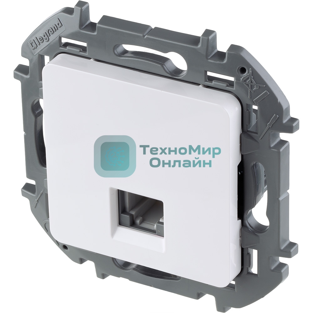 Телефонная розетка RJ11 белый