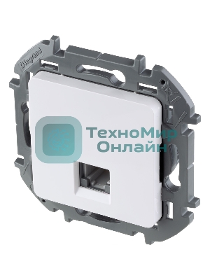 Телефонная розетка RJ11 белый