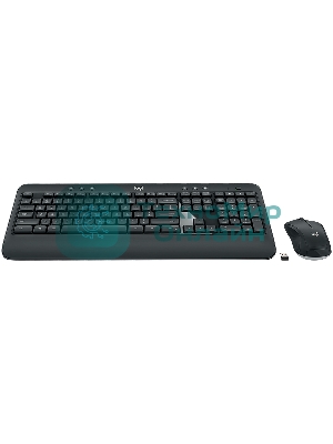 Комплект клавиатура+мышь беспроводной LOGITECH MK540 Advanced black (USB, 1000dpi) (920-008686)