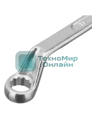 Ключ накидной коленчатый Sparta 12 х 13 мм, хромированный