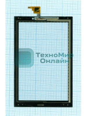 Сенсорное стекло (тачскрин) для HP Slate 7 3G, черное
