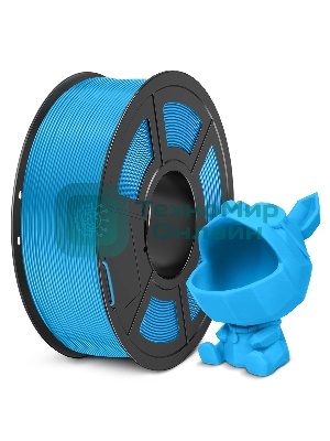 Филамент NVPRINT PLA Meta Blue для 3D печати диаметр 1.75мм длина 330 метров масса 1 кг