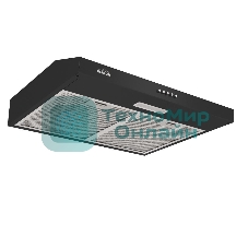 Вытяжка подвесная Elikor ECO BK 60 черная, 59.5 см, 400 куб. м/ч, 55 дБ