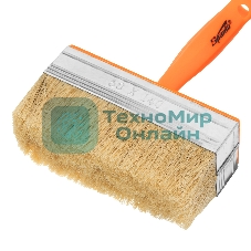 Кисть-ракля Sparta 50х140 мм, натуральная щетина, пластмассовый корпус, пластмассовая рукоятка