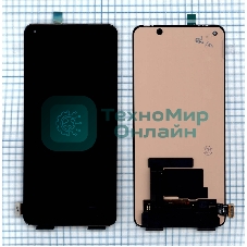 Дисплей для OnePlus Ace 2 в сборе с тачскрином черный