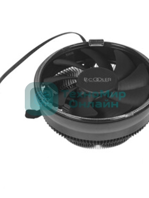 Кулер PCCooler E126MB черный 120мм алюминий 1800rpm 26.5db 4-pin 92W 70мм