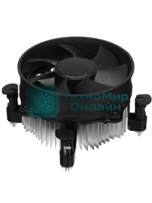 Кулер для процессора DEEPCOOL ALTA 9 PWM 1700 черный, 92 мм, алюминий, 2200 об/мин, 31.8 дБ, 4 pin, 65 Вт, 69 мм